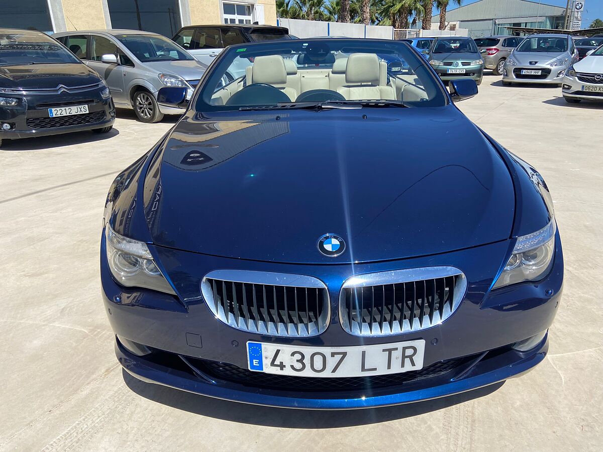 COMING SOON BMW 635D 3.0 CONVERTIBLE AUTO SPANISH RHD IN SPAIN 112000 MILES SUPERB 2008